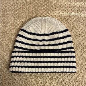 Gap Striped Knit Beanie Winter Hat